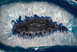 07318 - Top Rare 3.36 Inch Brazilian Agate Slice (Chalcedony Geode Section)