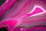 07319 -  Top Beautiful 3.68 Inch Brazilian Agate Slice (Chalcedony Geode Section)