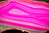 07322 -  Extremely Beautiful 4.31 Inch Brazilian Agate Slice (Chalcedony Geode Section)