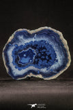 20254 -  Extremely Beautiful 5.52 Inch Brazilian Agate Slice (Chalcedony Geode Section)