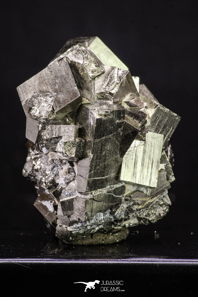 20323 - Beautiful 1.97 Inch Pyrite Crystals from famous Navajun Mines (Spain)