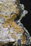20334 - Beautiful 3.51 Inch Pyrite Crystals on Calcite from El Hammam Mine - Morocco
