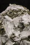 20335 - Beautiful 2.50 Inch Pyrite Crystals on Calcite from El Hammam Mine - Morocco