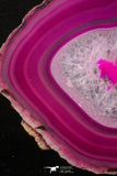20384 -  Extremely Beautiful 6.34 Inch Brazilian Agate Slice (Chalcedony Geode Section)