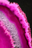 20385 -  Extremely Beautiful 5.27 Inch Brazilian Agate Slice (Chalcedony Geode Section)