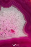 20386 -  Extremely Beautiful 4.67 Inch Brazilian Agate Slice (Chalcedony Geode Section)