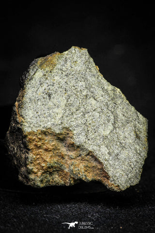 21488 - NWA Unclassified Chondrite Meteorite LL6 Type 9.3g Polished Section With Fusion Crust