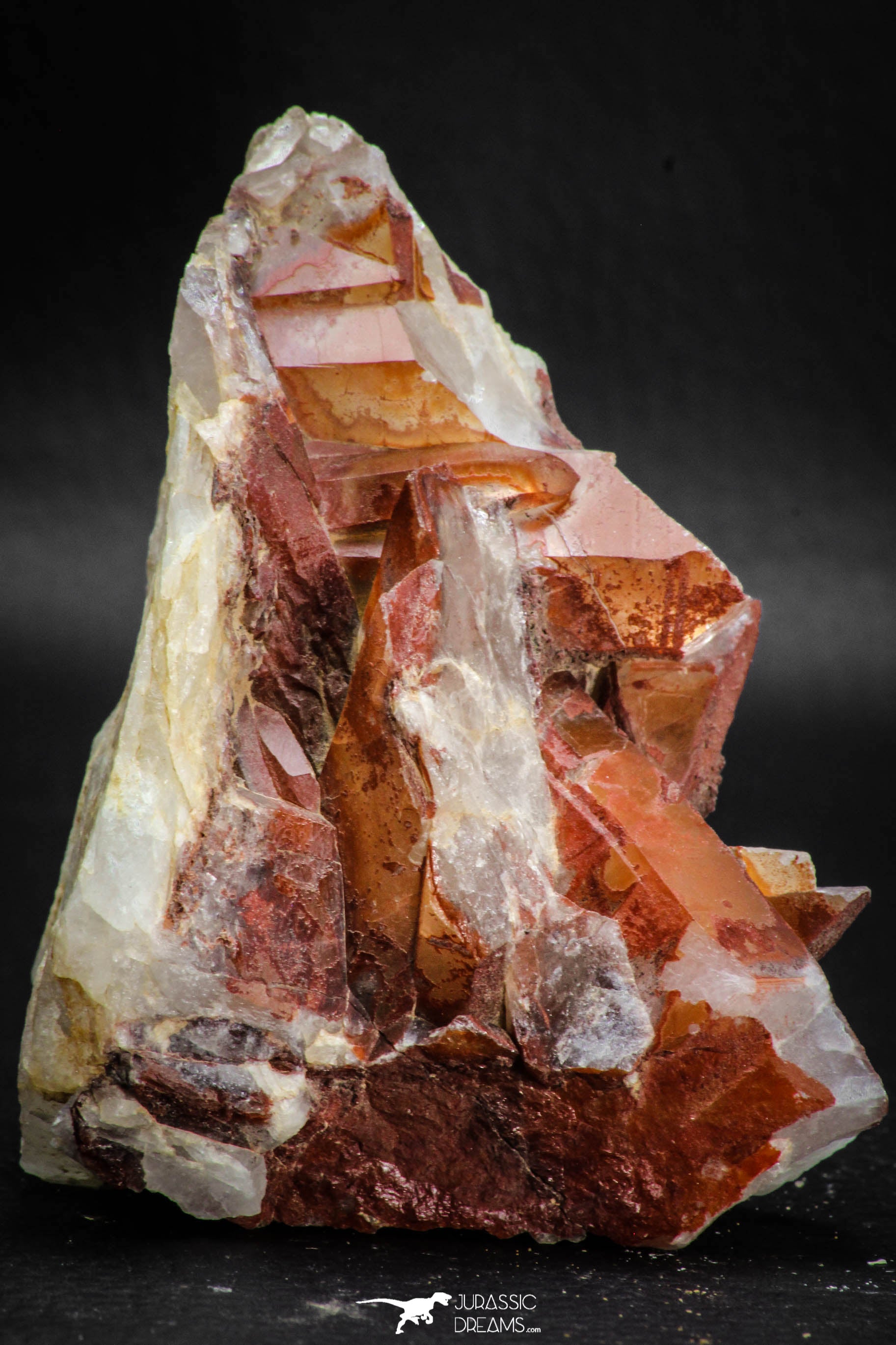Red Quartz Crystals