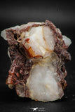 08257 - Top Beautiful 2.40 Inch Natural Red Iron-Oxide Coated Quartz Crystals Cluster