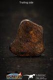 05402 - Taza (NWA 859) Iron Ungrouped Plessitic Octahedrite Meteorite 0.9g ORIENTED