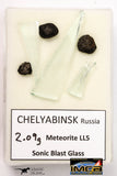 21670 - Lot of Official Chelyabinsk LL5 Type Chondrite Meteorites 2.09 g