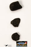 21671 - Lot of Official Chelyabinsk LL5 Type Chondrite Meteorites 2.05 g