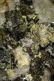 21569 - Association Quartz + Pyrite + Barite Crystals - Alnif (Morocco)