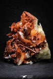 21572 - Top Huge 6.69 Inch Natural Red Iron-Oxide Coated Quartz Crystals Cluster Red Iron-Oxide Coated Quartz Crystals Cluster
