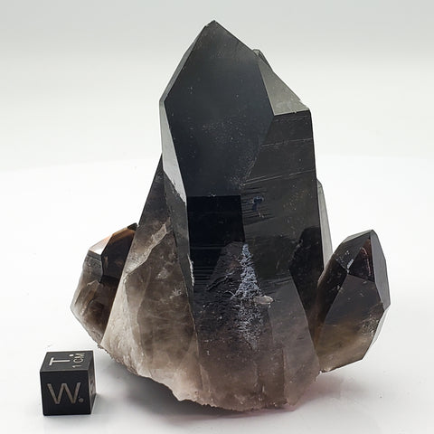 SWJ0127 - Top Huge Smokey Quartz Crystal Cluster from classical Arkansas (USA) location