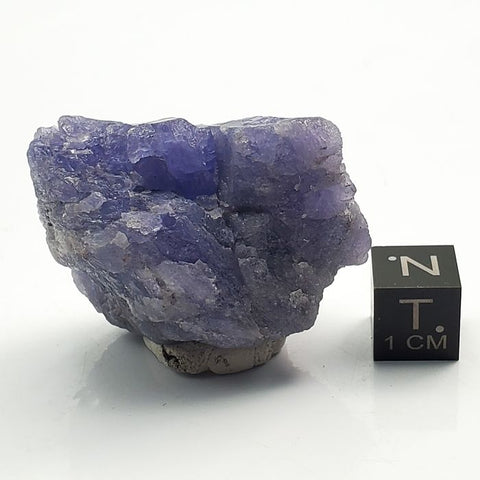 SWJ0056 - Huge Brilliant Violet Tanzanite Crystal - Merelani Hills, Tanzania. 37.7g