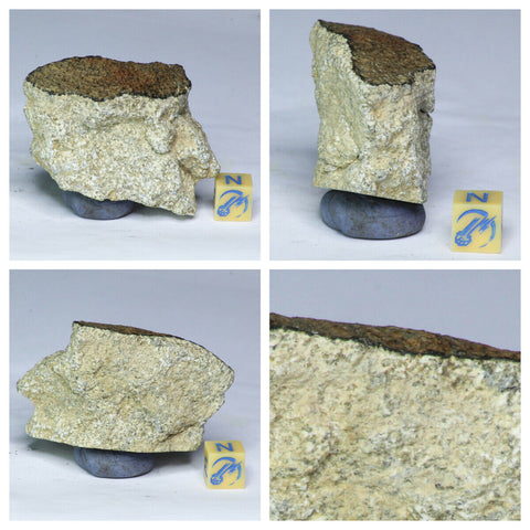 L113 - Amazing Crusted NWA 13343 Eucrite Monomict Meteorite 69.9g(143851766272) - Order Alen