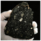 10070 - "Night Sky" Lunar Meteorite Slice "NWA 13951" Feldspathic Breccia 58.37g