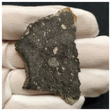 10074 - "Night Sky" Lunar Meteorite Slice "NWA 13951" Feldspathic Breccia 11g