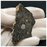 10074 - "Night Sky" Lunar Meteorite Slice "NWA 13951" Feldspathic Breccia 11g