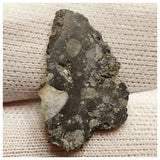 10079 -  Lunar Meteorite "NWA 13859" Feldspathic Breccia (Troctolite Rich) 1.05g Slice