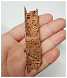 T269 - Exceedingly Rare 3.54'' Cretaceous Azhdarchid Pterosaur Dentary Bone KemKem