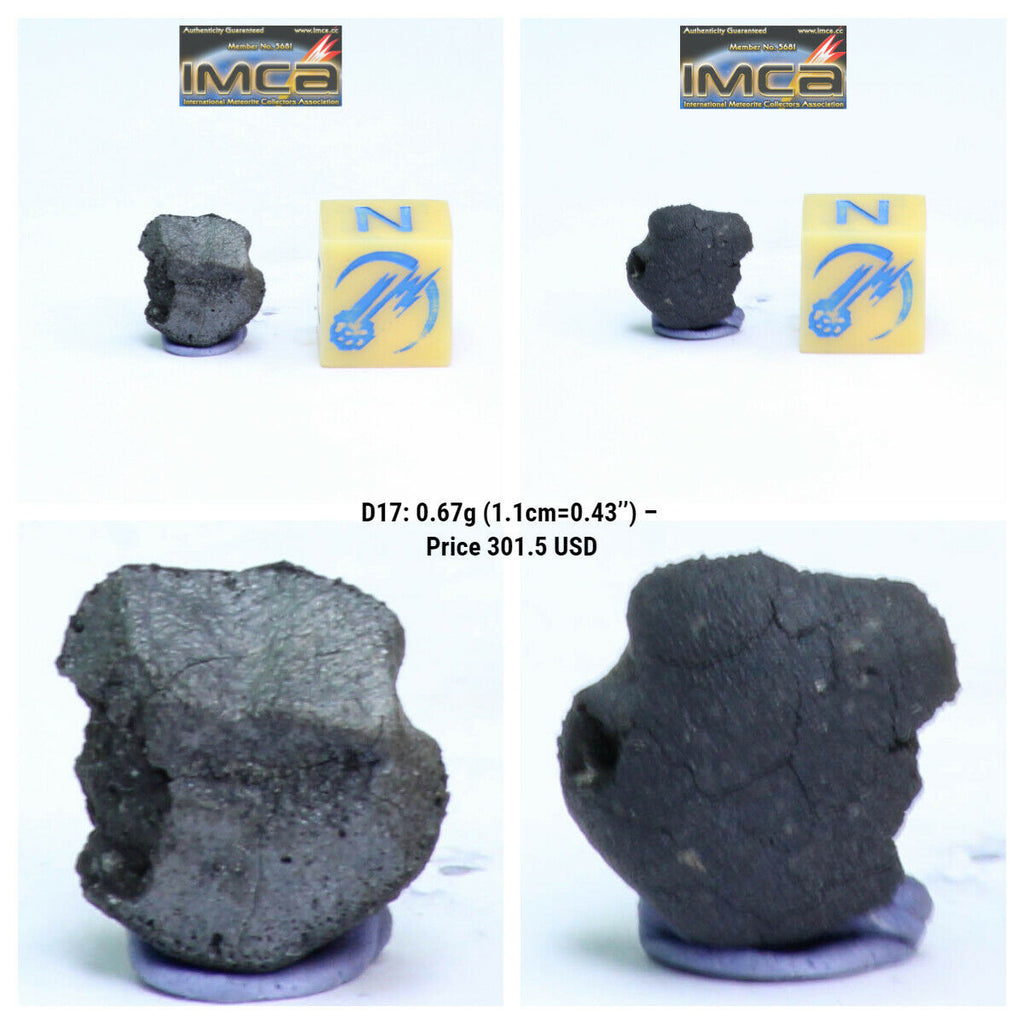 New Classification TARDA Carbonaceous Chondrite C2 Ung 0.67g Witnessed Meteorite - Eric Order