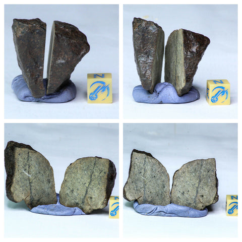 Lot of NWA Ordinary Chondrite Meteorites - Davgalev Order