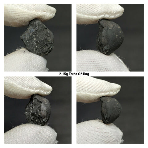 SC4 - "TARDA" Carbonaceous Chondrite C2 Ungrouped Witnessed Meteorite - 2.15 g