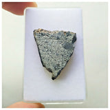 14006 A30- Beautiful "Aydar 004" HED Meteorite Brecciated Eucrite 4.80g Crusted Slice