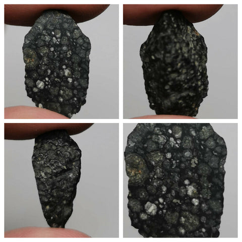 K6 - Astonishing NWA 13258 Carbonaceous Chondrite CV3 Meteorite Endcut 2.26g - Order Bernardo